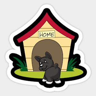 #1 Puppy Feeling at Home Sticker